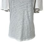 Nation Ltd Tierra Flirty Flutter Sleeve Tee in White Photo 3