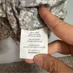 AUW Green Floral Midi Dress Size Medium Photo 4