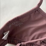 Beyond Yoga  Marble Print Crossback Sports Bra Taupe Size Small Photo 4