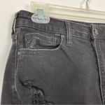 True Religion  Jennie Curvy Mid Rise Super Skinny Black Shorts Size 29 Photo 1