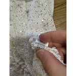 LULU B White‎ Sequin Sleeveless Casual Tank Top Size Large Beach Vacation White Photo 7