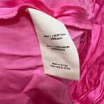 L'Agence Clarisa Bias Cut Mid Rise Pull On Midi Slip Skirt Bubblegum Pink XS Photo 2