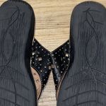 Clarks Artisan Low Wedge Sandal Black Studded Women’s Size 9 Photo 15