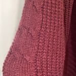 Ambiance Deep Red Open Front Cardigan Size L Photo 3