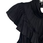 Ramy Brook  Journee Top Mock Neck In Black Photo 6