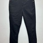 Good American  Good Waist Crop Jeans Womens 2/26 Black Stretch High Rise Photo 0