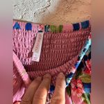 Xhilaration  Pink and Blue Floral Maxi Dress cottagecore coastal cowgirl ruffles Photo 6