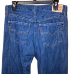Levi's Levi’s middy straight dark wash non ripped jeans Sz 28 100% cotton #760 Photo 3