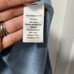 Barefoot Dreams Blue Cozychic Ultra Lite Short Sleeve Zip Up Hoodie Photo 3