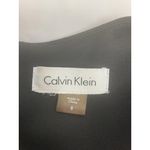 Calvin Klein Sleeveless Black Dress with Abstract Geometric Center Panel 8 Photo 3