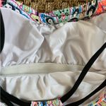 Next women’s tankini top brightly colored small Blue Photo 8