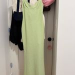 Selfie Leslie  Lennox Elastic Back Bodycon dress Sage Photo 2