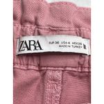 ZARA Women's Pants Light Pink Salmon Puffed Shape Cargo Size 4 Photo 6