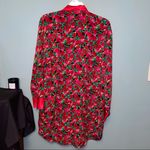 Victoria's Secret Vintage Victoria’s Secret Robe Double Breasted Floral Print Gold Label Medium Photo 6