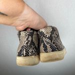 Coconuts by Matisse COCONUTS Snakeskin Print Slip On Sneakers Ankle Fashion Casual Shoes Photo 4