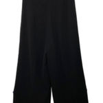 Lumier by Bariano Never Too Far Wide Leg Black Dress Pant Tailored Elegant Fit S Photo 0