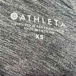 Athleta  Pacifica Heather Gray Long Sleeve Top Ruched Women’s Size XS Thumbholes Photo 13