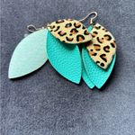 Handmade Leopard Print  Earrings Photo 3