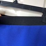 Forever 21 High Waist Mesh Panel Pencil Skirt (blue/black) - Large Photo 5