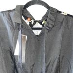 Zanzea  Mesh Floral Embroidery Short Sleeve women’s blouse 5XL black shirt top Photo 5