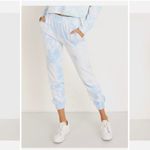 frankie's bikinis Frankie’s Bikinis blue tie dye jogger pants‎ size small vacation casual Photo 1