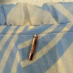 MISA Los Angeles Becca Dress Short Sleeve Blue Beige Zebra Print S READ Photo 10