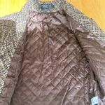 Adrienne Vittadini NEW  Platino Womens Jacket Size 4 Tweed Blazer Wool Fur Cuffs Photo 7