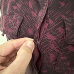 Patagonia Woman's Burgundy Organic Cotton Dress, Sz M. Photo 8