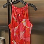 Trina Turk 💕💕 Milian Halter Maxi Dress ~ Multi-Color Floral Print Large L NWT Photo 6