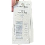 Judith‎ Hart Women Skirt Midi Tribal Aztec Print Summer Jewel Deep Orange 8 NWT Photo 4