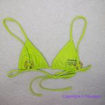 Aila Blue NEW  Free People Soraya Bikini Top, lime green, size‎ XS Photo 6