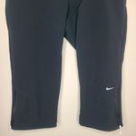 Nike Golf Tour Performance Dri-Fit Black Capri Pants Straight Leg Size 2 Stretch Photo 2