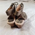 Earth Origins New  Kristen Olive Green Gladiator Lace Up Heels Open Toe Size 8 Photo 3