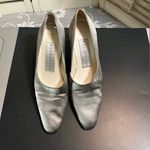 Bandolino 90s  Pump Size 6 M Business Casual Silver Photo 1