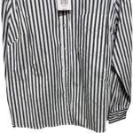 The Limited  Blue White Coastal Button Down Cotton Shirt Size 2X NWT Casual Photo 2