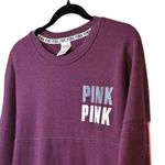 Victoria's Secret  PINK Bling Holographic Foil Varsity Crew Sweatshirt. Size XS # Photo 1