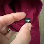 Gymshark  Energy Seamless Cropped High Waisted Contour Leggings Berry Red Photo 5