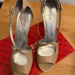 Guess by Marciano - Tan Sandal Platform Heel - Size 11 Photo 1