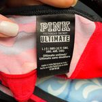 Victoria's Secret PINK Red & Black Camo Sports Bra Photo 6