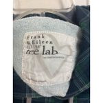 Frank & Eileen Tee Lab Limited Edition Plaid Hoodie Sweatshirt Size Medium Blue Photo 3