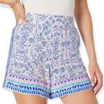 Lilly Pulitzer Neilah Short 5” Resort White Time To Shine Engineered XS X1224 Photo 0