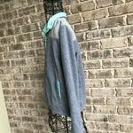 Prince & Fox Fleece Jacket Large Gray Front Zip Side Pockets Drawstring … Photo 8