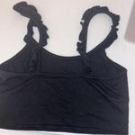 Emma & Sam Ruffle Strap Crop Top Photo 1
