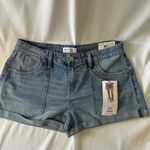 Vanilla Star Jeans Vanilla Star Shorts Women’s Juniors 9 w29 Denim Cuff Shorts Light Wash Photo 0