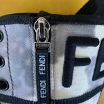 Fendi Authentic Combat Biker Canvas Boots Photo 3