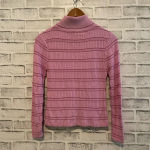 Urban Outfitters Women’s pink textured turtleneck sweater Medium Photo 1