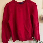Karen Scott Red Crewneck Photo 0