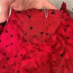 D&Y Vintage 80’s tuxedo rad 3D swirl mesh black collar french cuff zip front jacket Photo 4