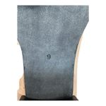 Lisa Says Gah Suede Leather Block Heeled Loafers Size 9 Photo 8