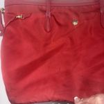 JPK Paris 75 Designer Minimalist Canvas Carry Travel Red Crimson Tote Bag Purse Photo 8